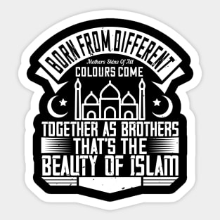 The beauty of islam - Islamic Sayings gift Sticker